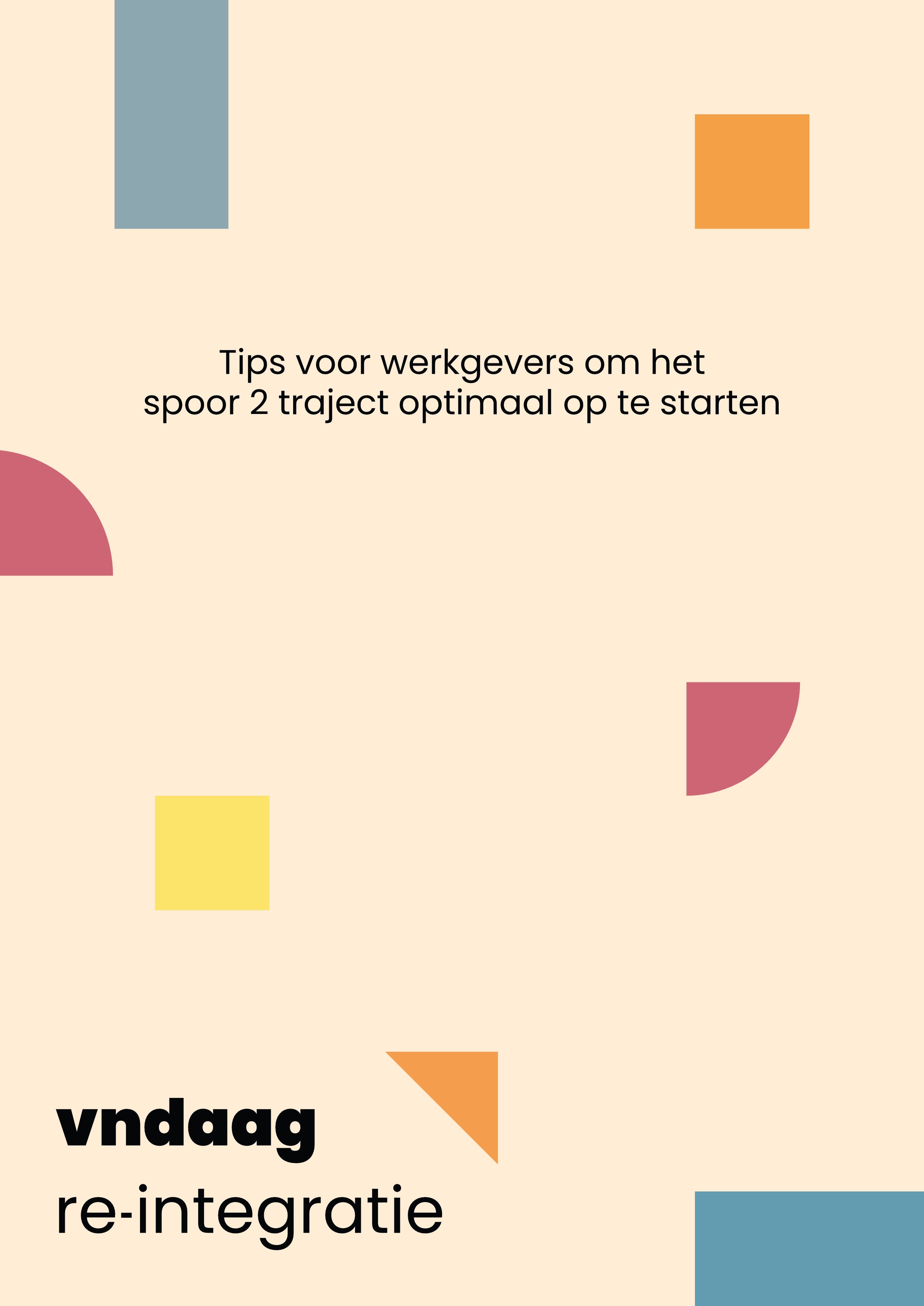 Whitepaper - Tips voor werkgevers om het spoor 2 traject optimaal op te starten